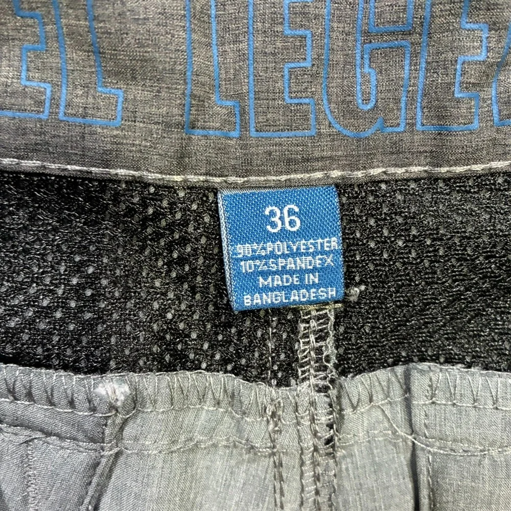 Reel Legends Mens Chino Shorts Size‎ 36 Gray Flat Front Outdoor High Rise